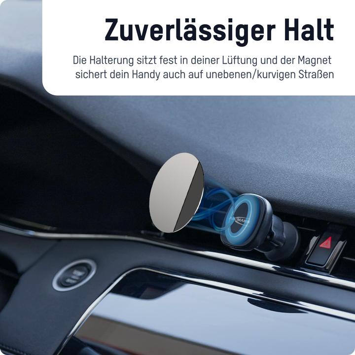 Produktbild Ansmann Smart Magnet KFZ Halterung Magnetische L?ftungsgitter-Halterung
