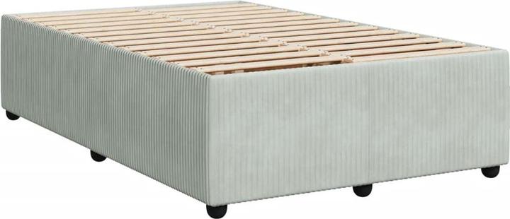 Produktbild VidaXL Bo x springbett mit Matratze 120 x 200 cm Samt (120 x 200 cm)