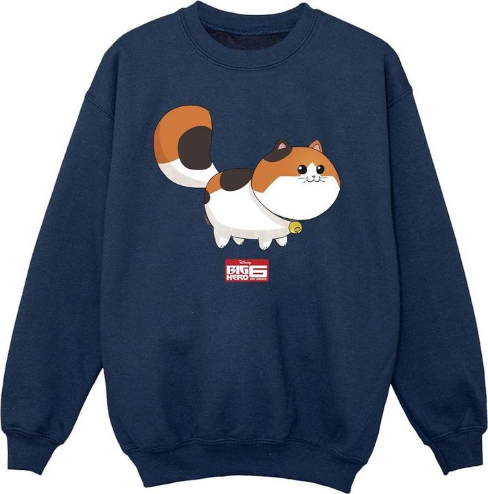 Disney Big Hero 6 Baymax Kitten Pose Sweatshirt Mädchen (116)