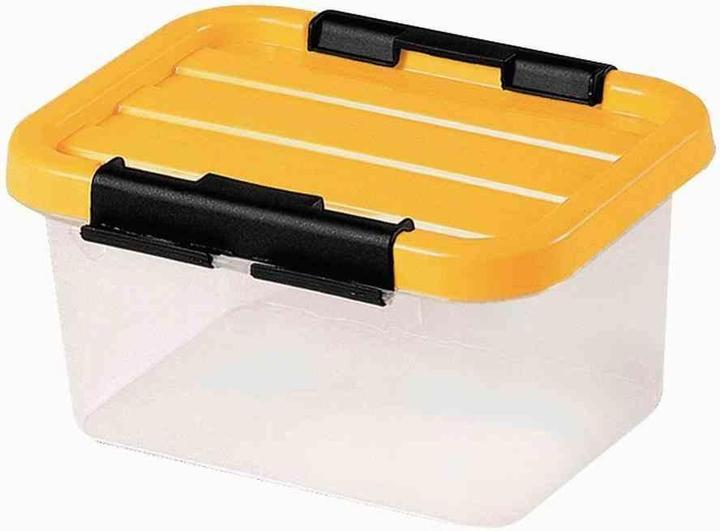 Produktbild Heidrun Clipbox aus Kunststoff in Farbe transparent, 23x19x12 cm Inhalt: 3 l (23 x 19 x 12 cm, 3 l)