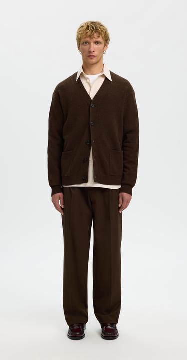 Actual product image Selected Wollmix Strickjacke (L)