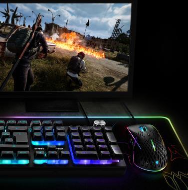 Actual product image Spirit Of Gamer Darkskull Hub RGB - XXXL (XXL)