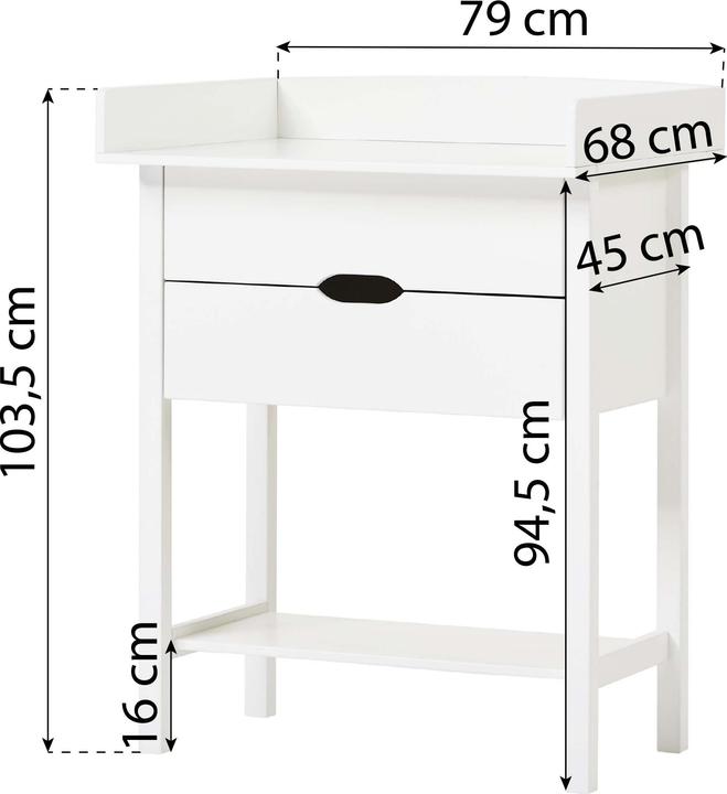 Produktbild Hoppekids Wickelkommode