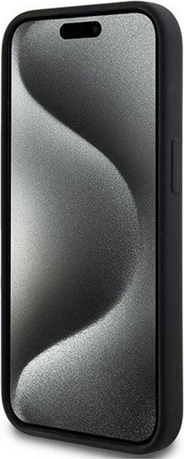 Actual product image DKNY DKHMP15MSNYACH iPhone 15 Plus / 14 Plus 6.7" czarny/black hardcase Liquid Silicone White Printe (Apple iPhone 14 Plus, Apple iPhone 15 Plus)