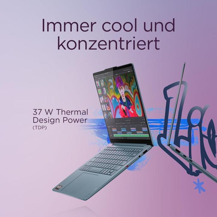 Produktbild Lenovo Yoga Slim 7 (14", 512 GB, 16 GB, DE, AMD Ryzen AI 5 340)
