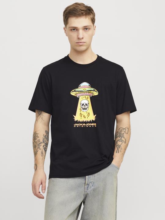 Produktbild Jack & Jones Joranatomy Skull Tee Ss Crew Neck Ln (XL)