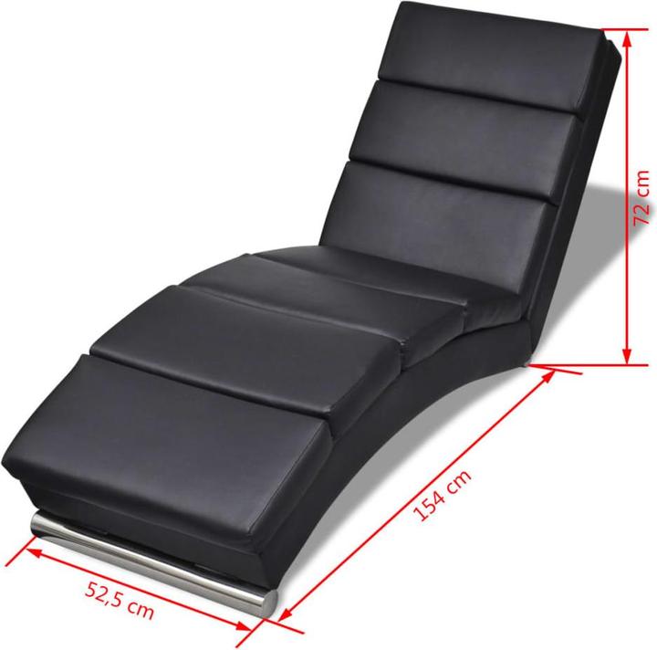 Produktbild vidaXL Chaiselongue