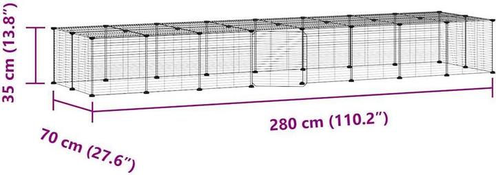 Produktbild vidaXL Haustierkäfig