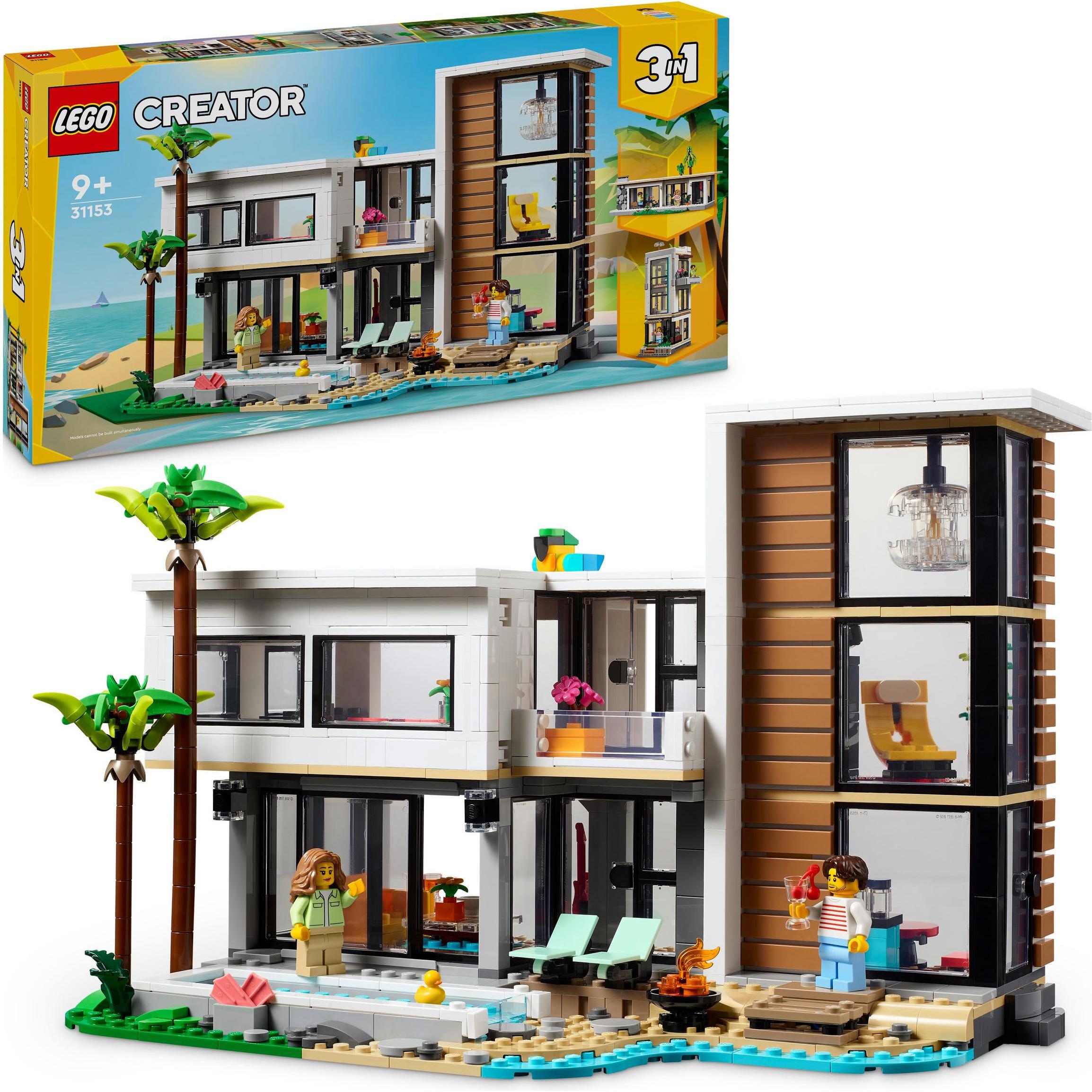 Thumbnail - LEGO Modernes Haus (31153, LEGO Creator 3-in-1)