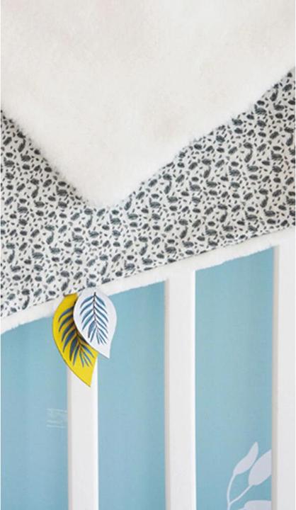 Actual product image Doudou et Compagnie Koala baby blanket, white 75x100cm ** (100 x 70 cm)