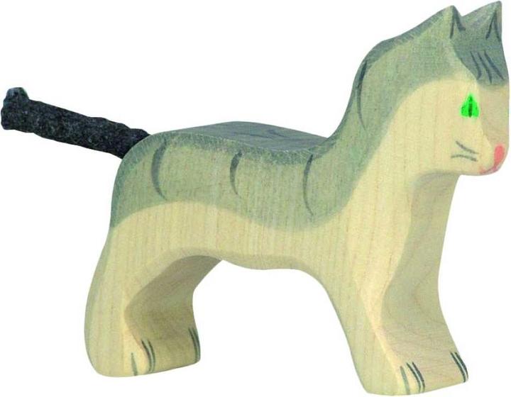 Actual product image Holztiger Cat, small, gray