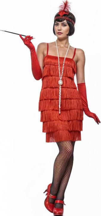 Produktbild Smiffys Charleston - Roter Flapper (36, 38)