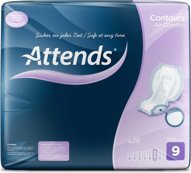 Actual product image Attends 9 Air Comf insert (28 x)