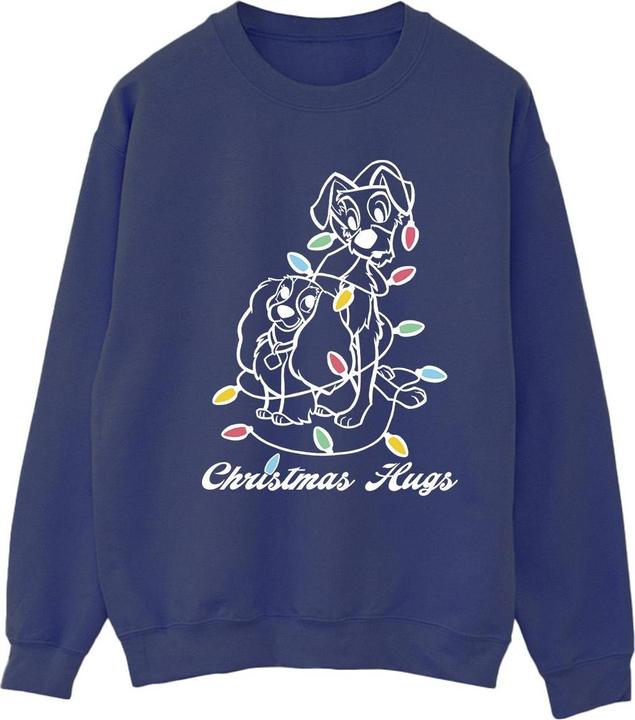 Image du produit Disney - Sweat LADY AND THE TRAMP CHRISTMAS HUGS - Femme (XL)