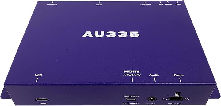 Productafbeelding BrightSign AU335 Digital Signage Audiospeler (USB, GPIO, Ethernet, Dolby Atmos, 24-bit)