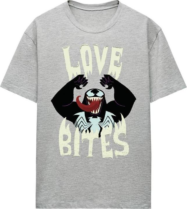 Produktbild Venom Love Bites TShirt meliert Valentinstag (S)