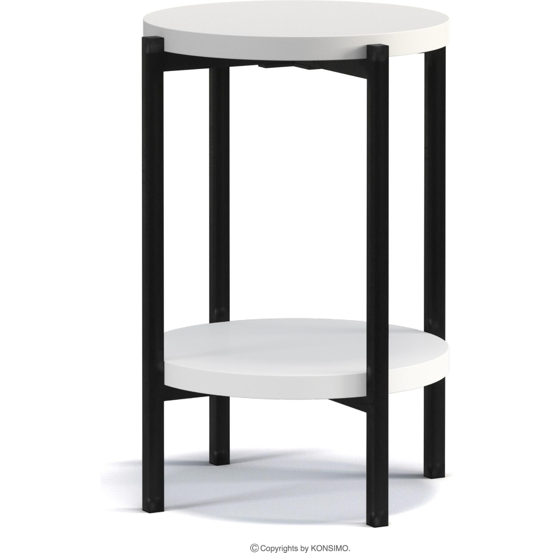 Konsimo, Couchtisch + Beistelltisch, Geris (44 x 61 x 44 cm)