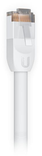Productafbeelding Ubiquiti UACC-CABLE-PATCH-OUTDOOR-1M-W - Patchkabel voor buiten, 1 m, wit (S/UTP, CAT5e, 1 m)