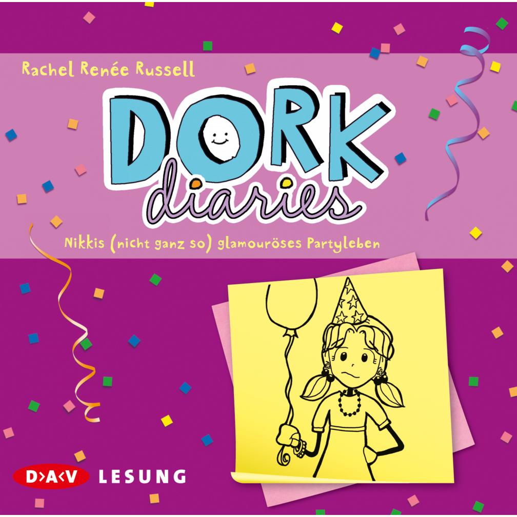 Dork Diaries Nikkis (nicht ganz so) glamouröses Partyleben, Hörbücher von Rachel Renée Russell
