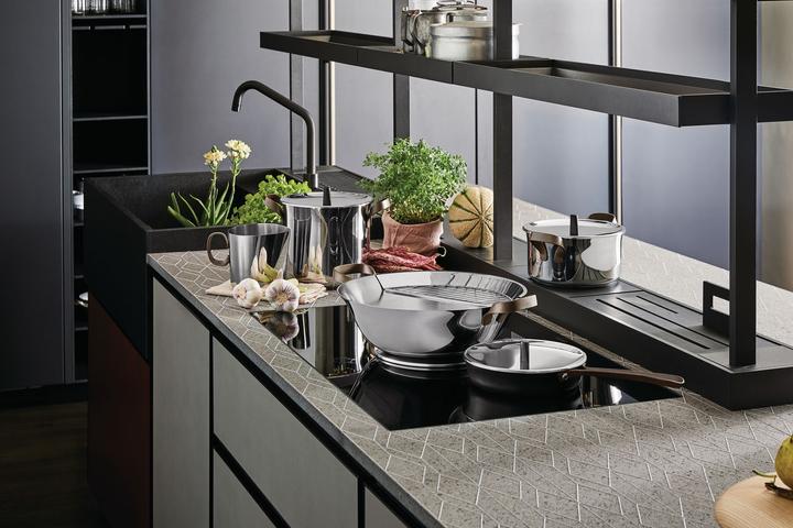 Actual product image Alessi Edo (28 cm, Frying pan, Stainless steel, Steel)