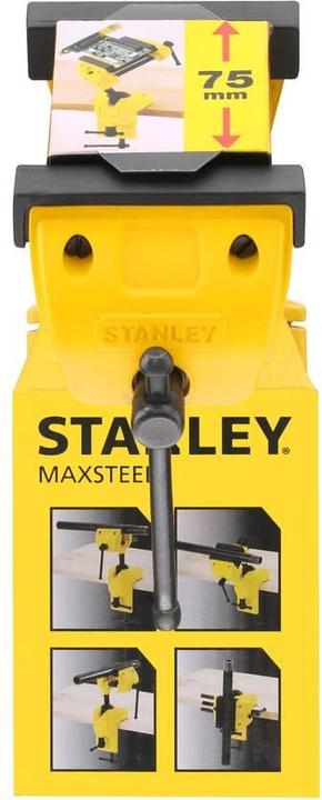 Actual product image Stanley Multiaxis vice Maxsteel (75 mm)