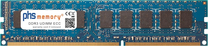 Actual product image PHS-memory 4GB RAM Memory for ASRock H97M Anniversary DDR3 UDIMM ECC 1600MHz (ASRock H97M Anniversary, 1 x 4GB)
