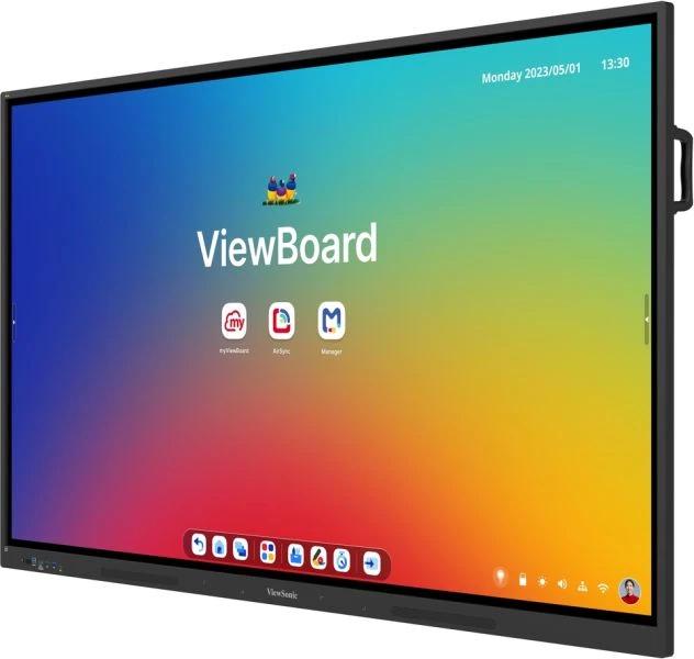 Actual product image Viewsonic 218,4cm IFP8634 16:9 HDMI/DP/USB-C/LAN to. 400nits (Speditionsversand) (3840 x 2160 Pixels, 86")