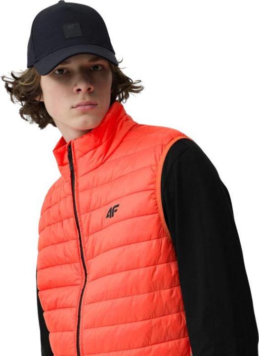 Produktbild 4F Herren Daunenweste Orange 4FSS23TDJAM082 70S (M) (M)