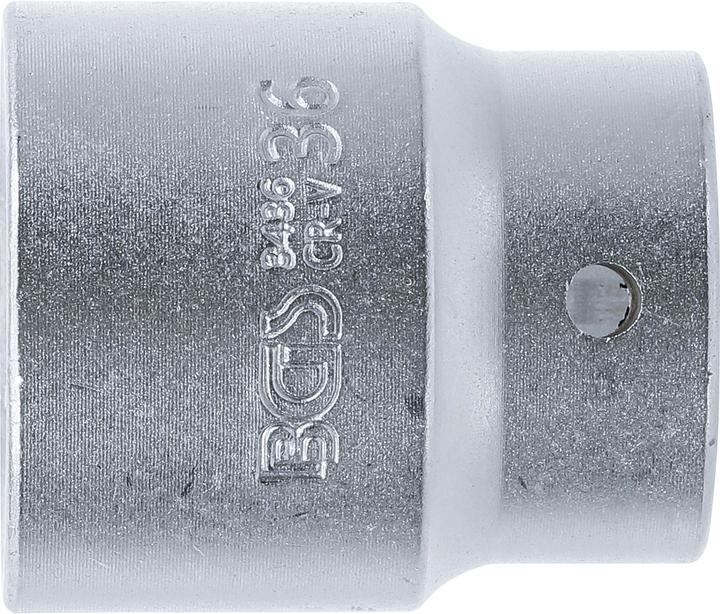 Actual product image BGS Socket, Hexagon 20 mm (3/4") Drive 36 mm (36 mm)