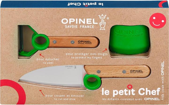 Produktbild Opinel LE PETIT CHEF Kinder Küchen-Set, 3-teilig (10.20 cm)