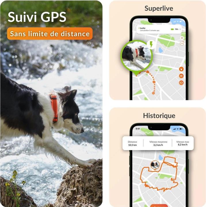 Image du produit Weenect Traceur GPS pour chiens (Chien, Général)