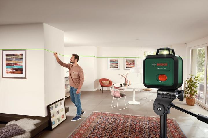 Produktbild Bosch Home & Garden Linienlaser PLL 360-1G, 1 x Akku BA 3.6V 2.0Ah