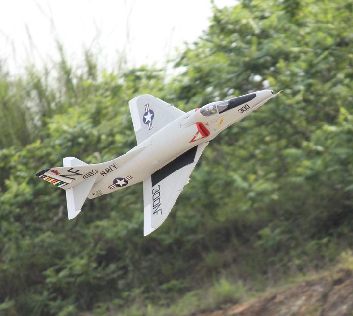 Actual product image Freewing A-4E/F Skyhawk PNP 80mm 12B Jet EDF (Jet)
