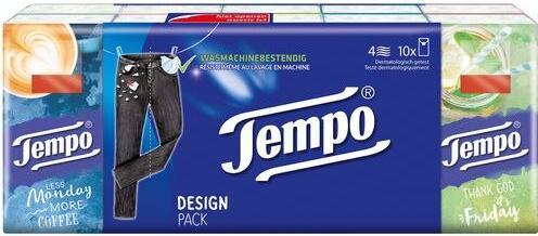 Immagine prodotto Tempo Fazzoletti Original a 4 veli bianchi