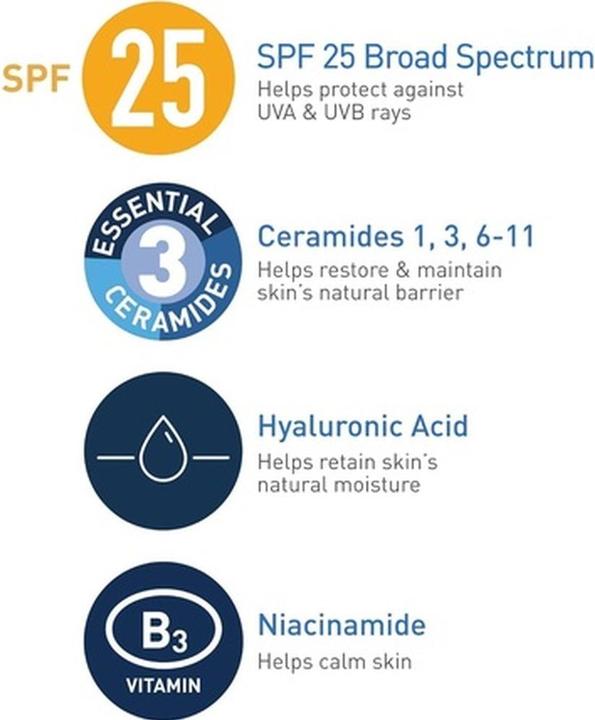 Produktbild CeraVe Gesichtscreme (52 ml, Tagescreme, SPF 25)