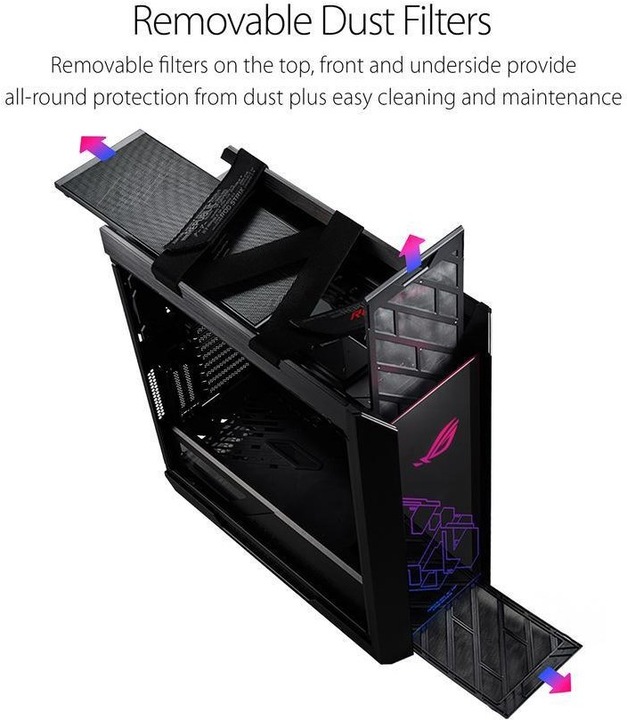 Productafbeelding ASUS ROG Strix Helios GX601 (ATX, mATX, Mini-ITX, E-ATX)