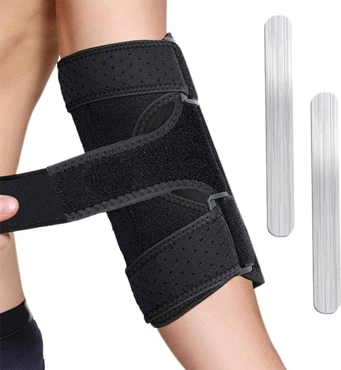 Produktbild König Design Ellenbogen Bandage Stütze Schutz Schoner Tennisbandage Tennisarm Bankdrücken