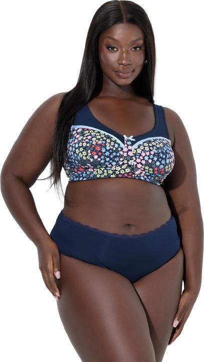 Produktbild Ulla Popken Midislips, 5er-Pack, Spitzenbund (46, 48)