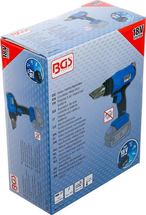 Produktbild BGS Akku-Heissluftgebläse | 18 V | ohne Akku