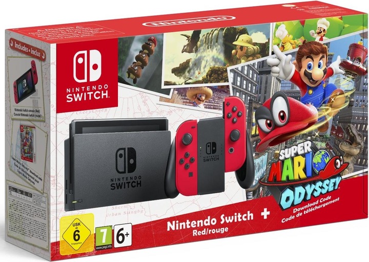 Immagine prodotto Nintendo Bundle limitato Switch + Super Mario Odyssey