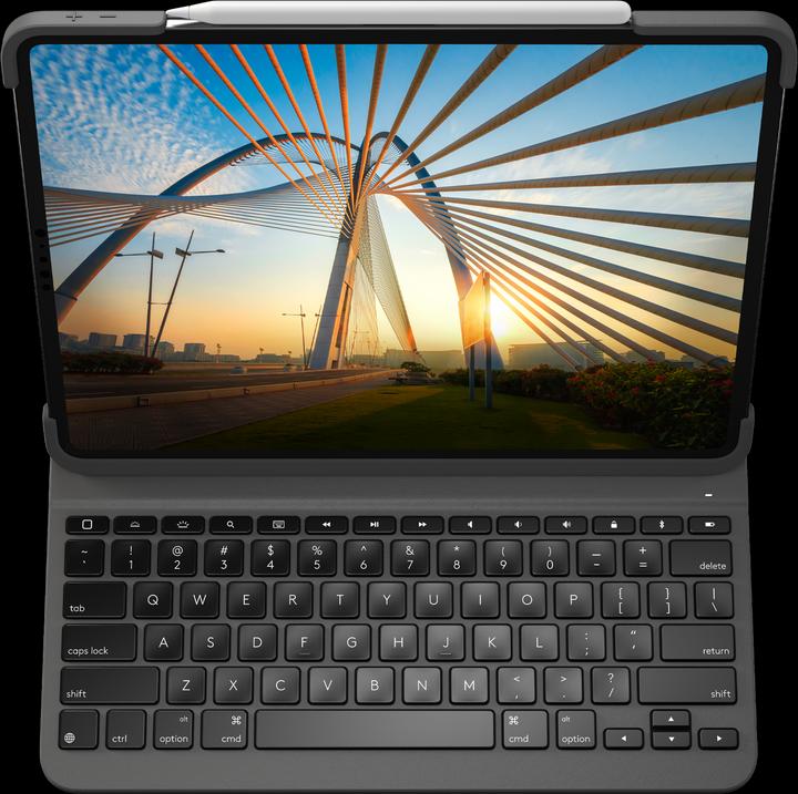 Actual product image Logitech Slim Folio Pro (CH, iPad Pro 11 2022 (4th Gen), iPad Pro 11 2021 (3rd Gen), iPad Pro 11 2018 (1. Gen), iPad Pro 11 2020 (2. Gen))