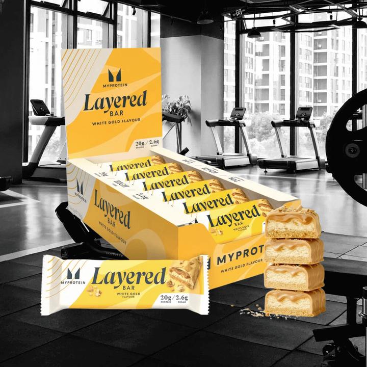 Produktbild MyProtein Layered Bars (60 g, 12 Stk.)