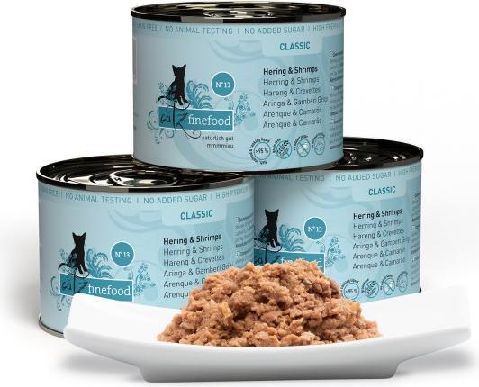 Immagine prodotto Catz Finefood No.13 Aringhe e gamberi (Adulto, 6 pz., 200 g)
