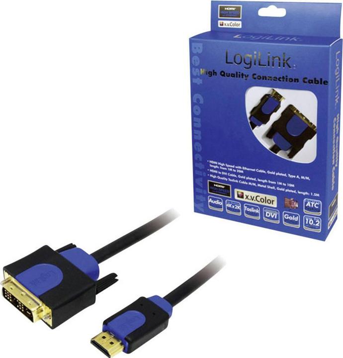 Produktbild LogiLink Dvi — Dvi (10 m)