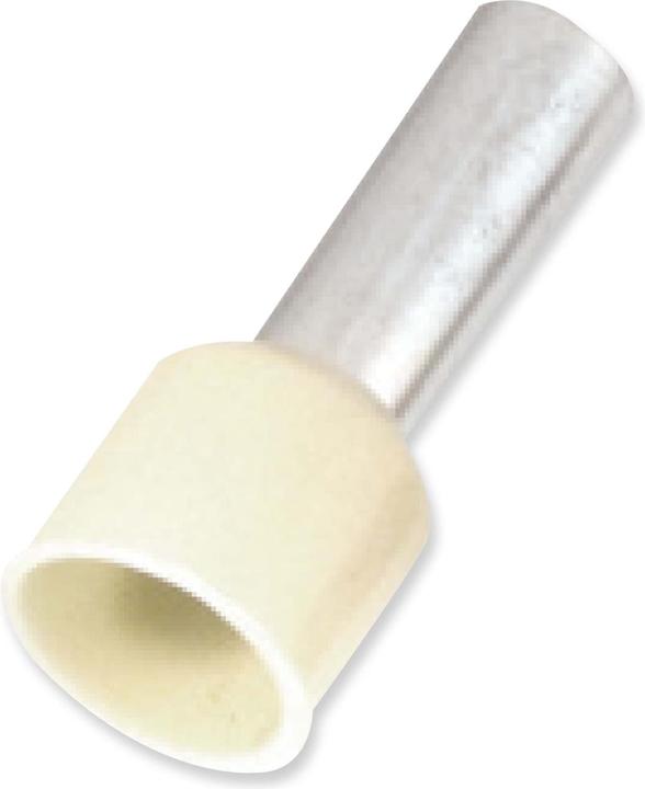 Eneroid Aderendhülsen 10,00 mm², Länge 12 mm, weiss, 10 Stück