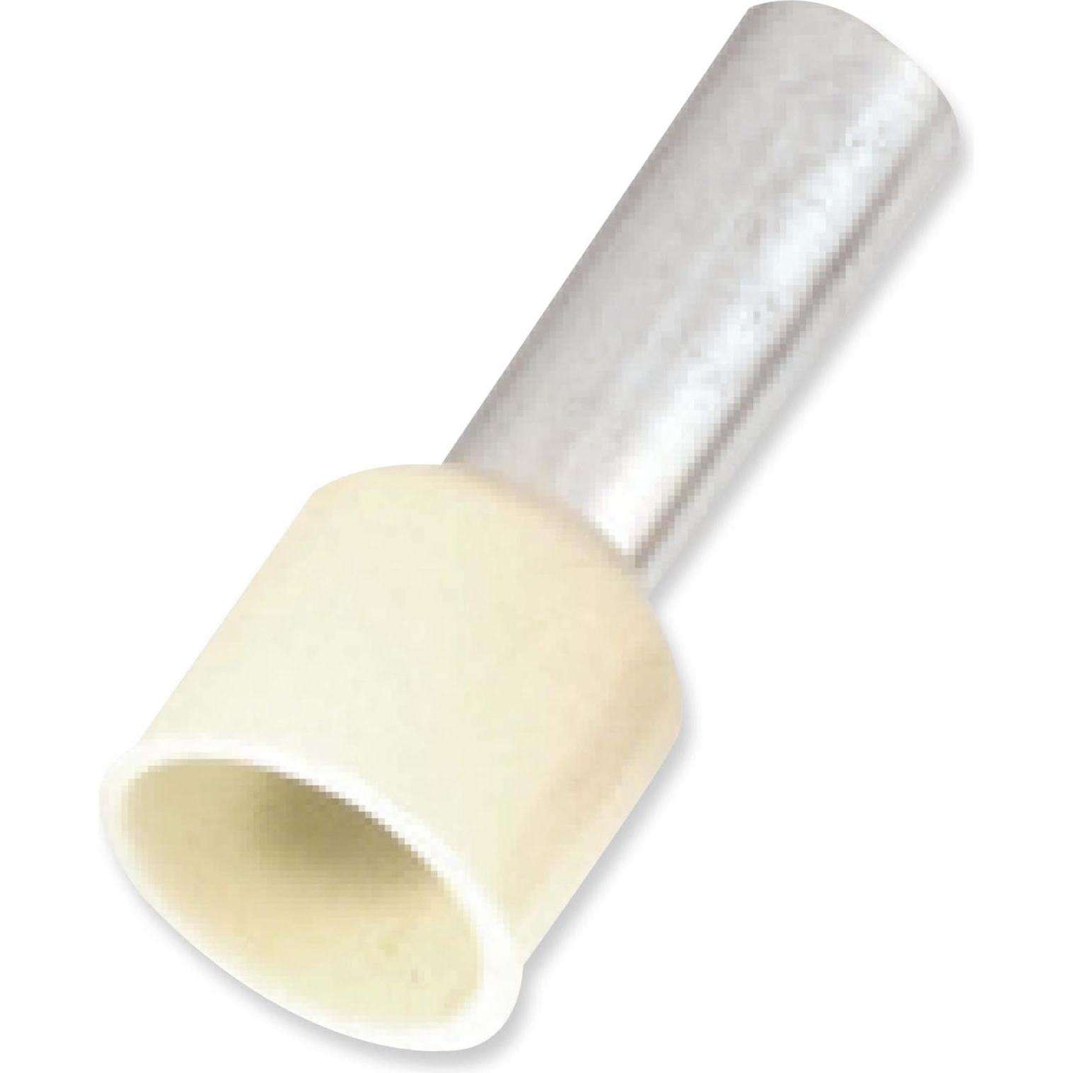 Eneroid, Kabelverbindung, Aderendhülsen 10,00 mm², Länge 12 mm, weiss, 10 Stück