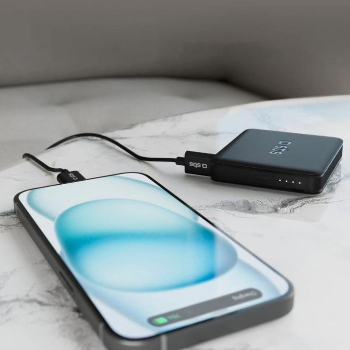 Immagine prodotto SBS Powerbank 5.000mAh ad alta densità (5000 mAh, 10 W, 19.25 Wh)