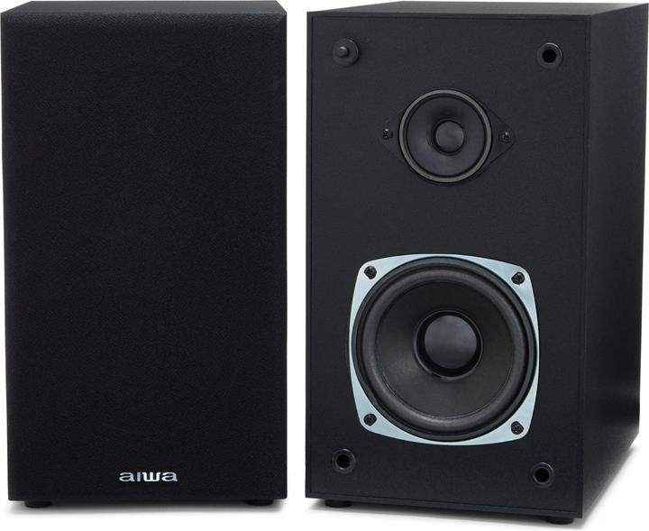 Actual product image Aiwa MCBT-550 Micro Hi-Fi System, black (Bluetooth, CD player)