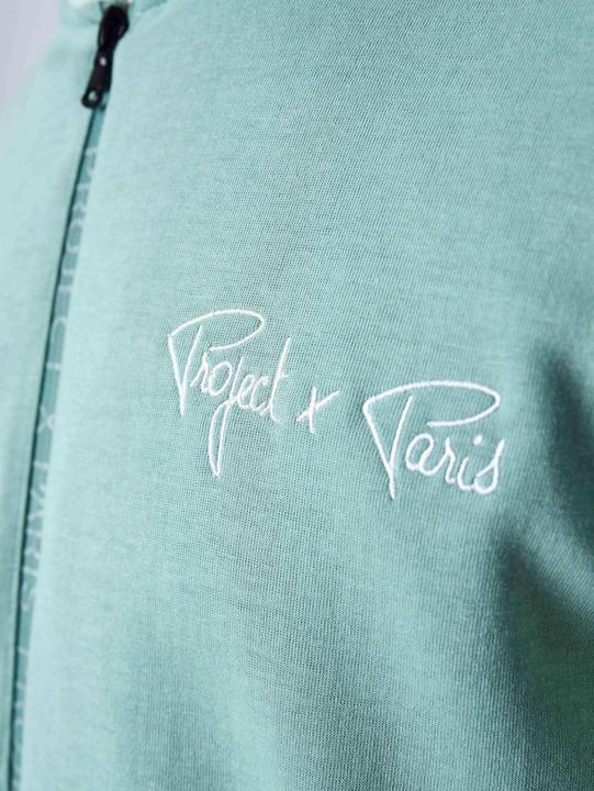 Image du produit Project X Paris sweatshirt à capuche zippé manches brodées (XL)