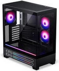 Actual product image Phanteks Boitier Moyen Tour E-Atx Xt View Matrix RGB Avec Panneaux Vitrés (Noir) (ATX, E-ATX, mATX, Mini-ITX)
